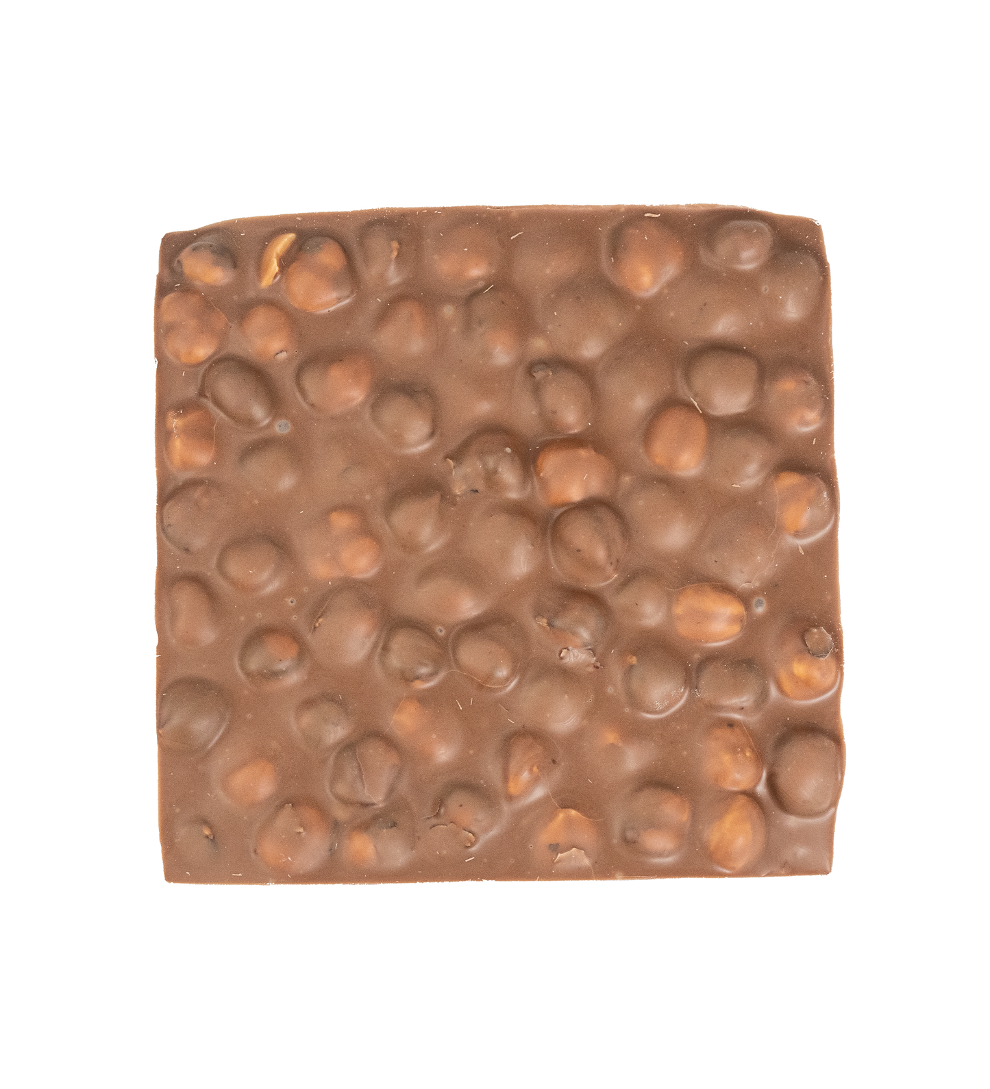 Bloc de chocolat au lait aux noisettes