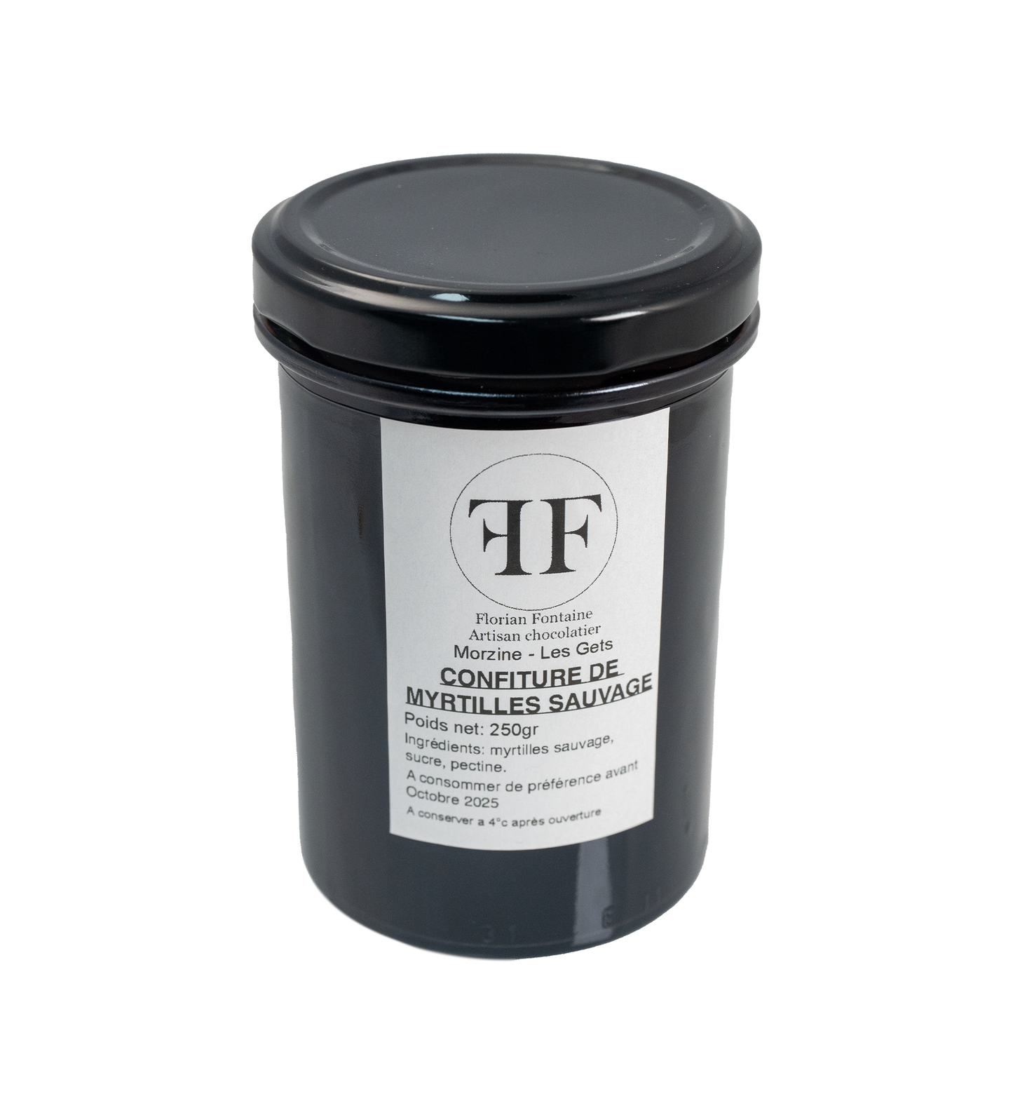 Confiture Myrtilles sauvages