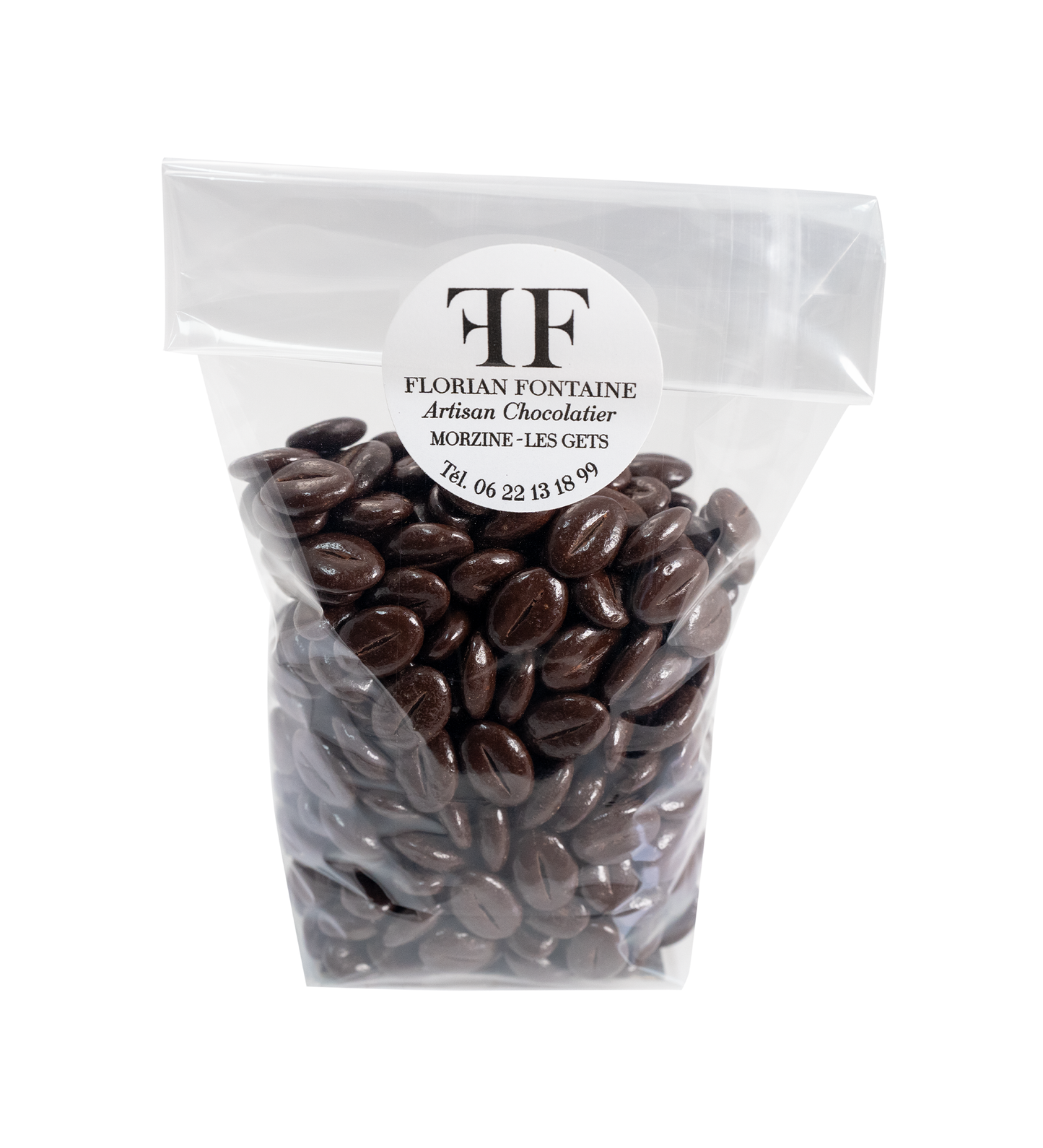 Grains de café en chocolat