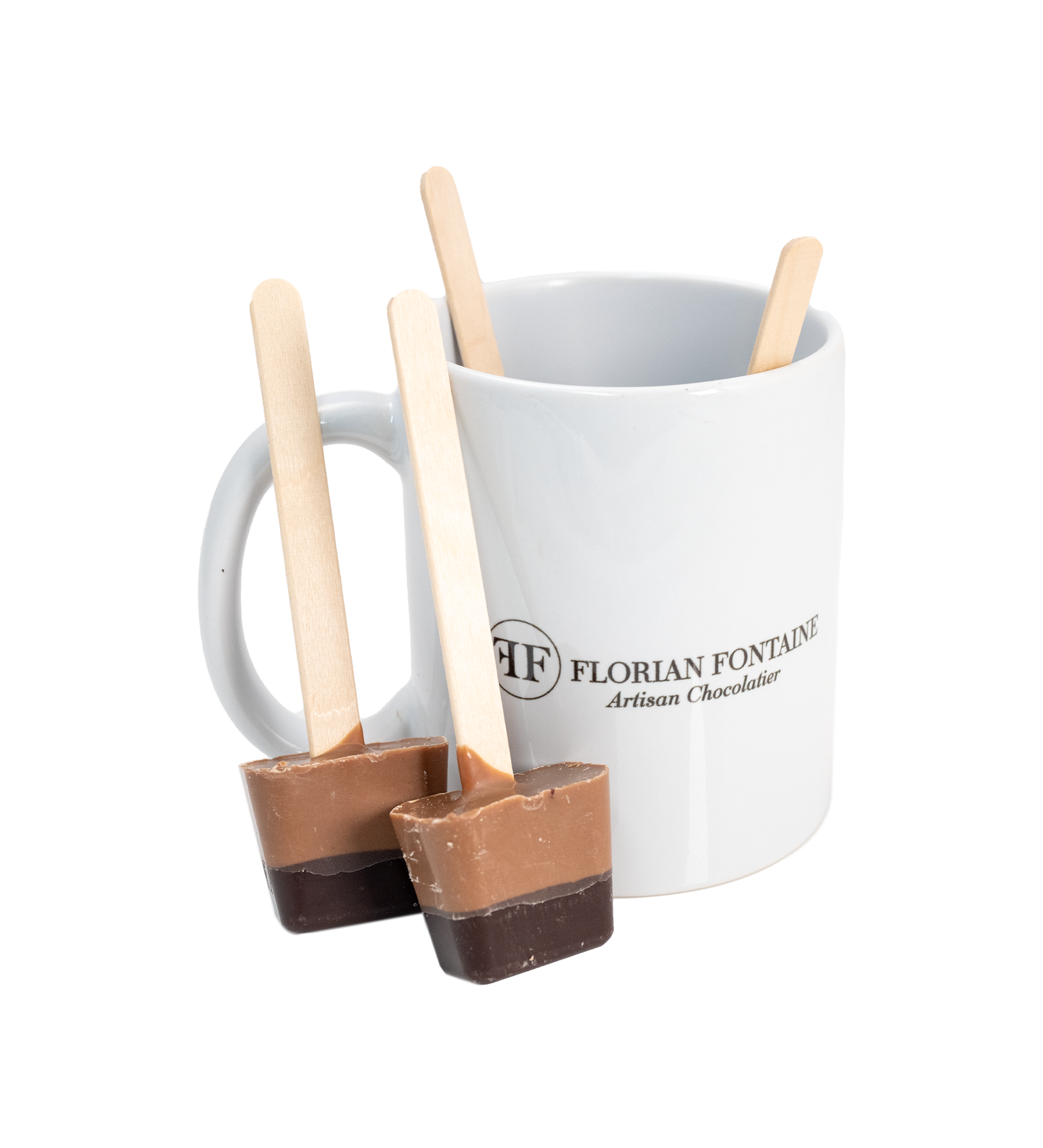 Hot chocolate lollipop