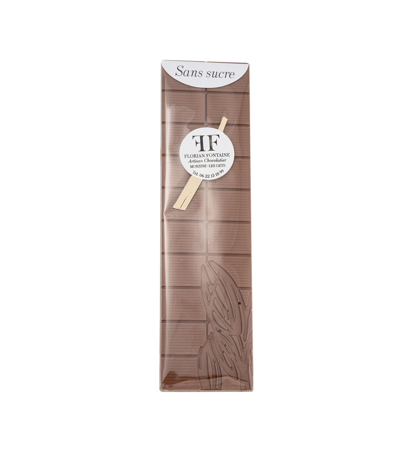 Tablette de chocolat au lait 34% sans sucre
