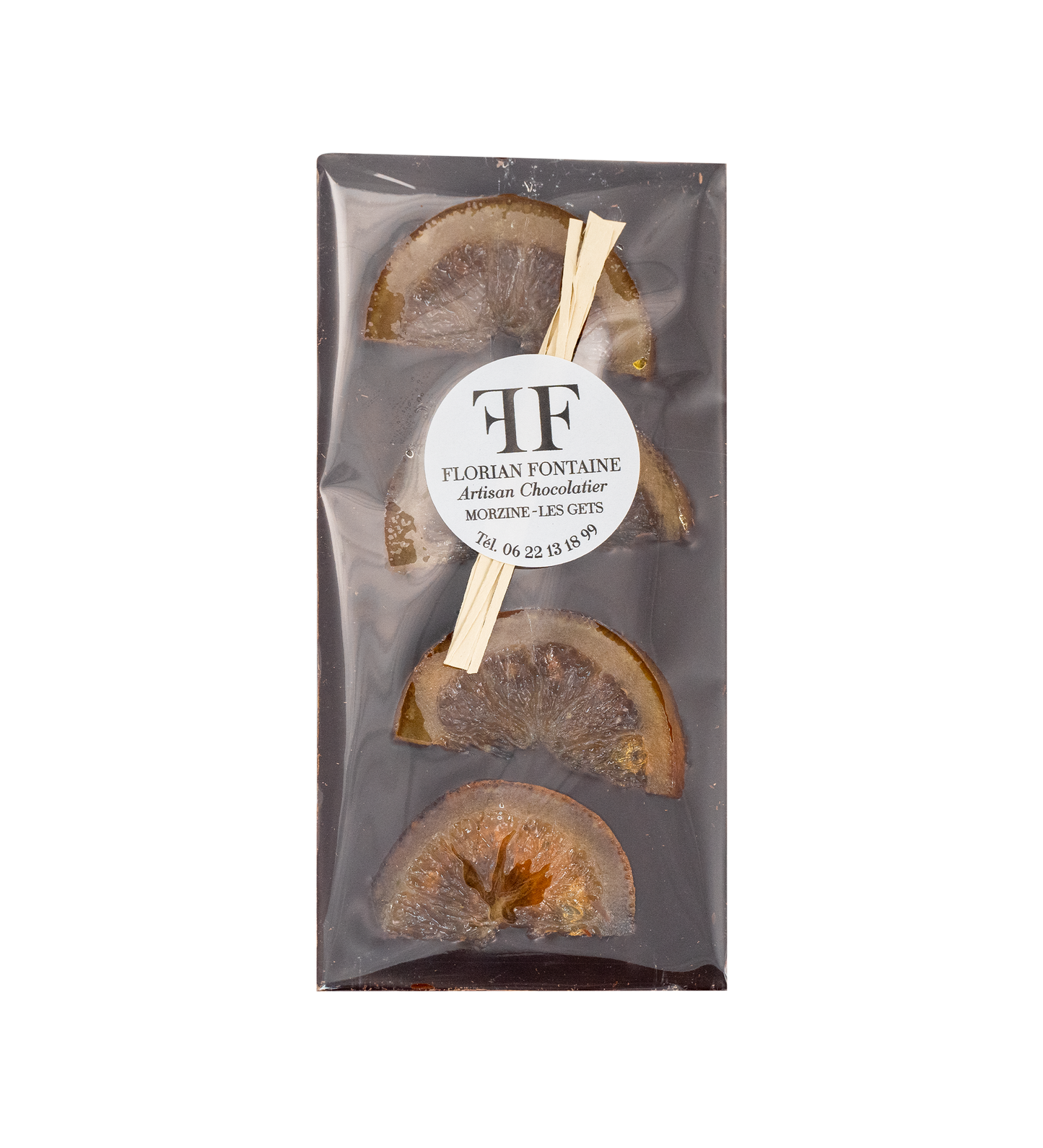 Candied orange tablet